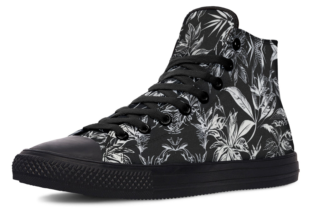 Black Tangle High Tops