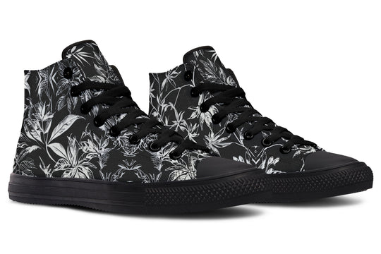 Black Tangle High Tops