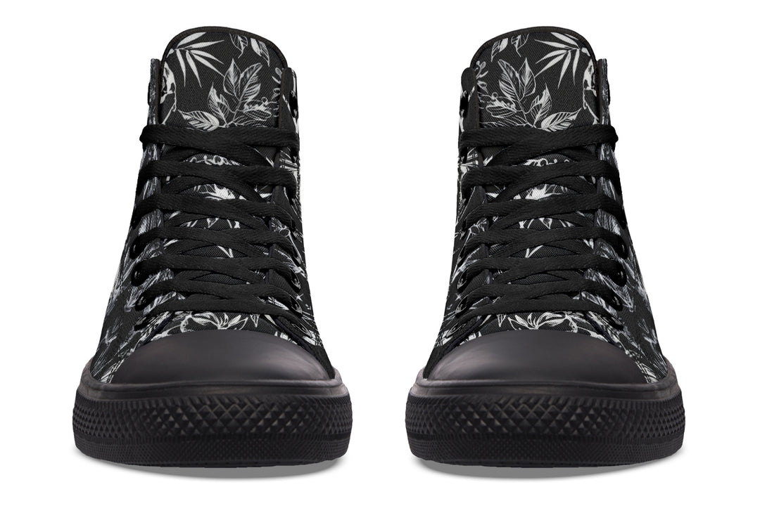 Black Tangle High Tops