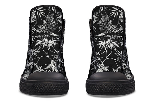 Black Tangle High Tops