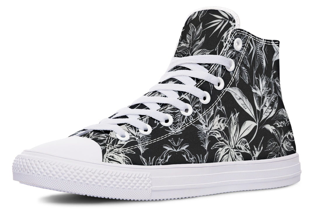Black Tangle High Tops