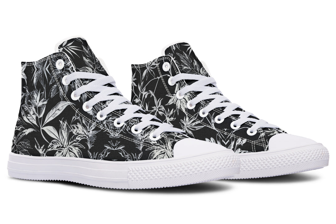 Black Tangle High Tops