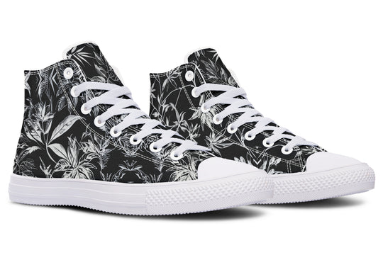 Black Tangle High Tops