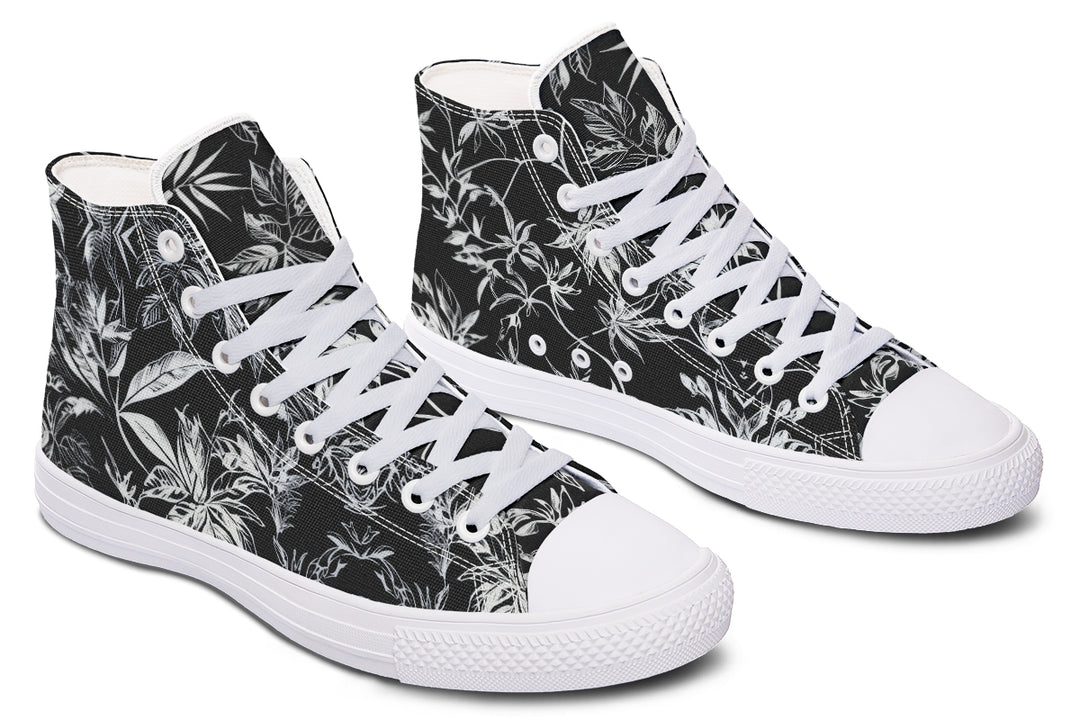 Black Tangle High Tops