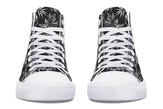 Black Tangle High Tops