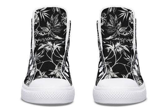 Black Tangle High Tops