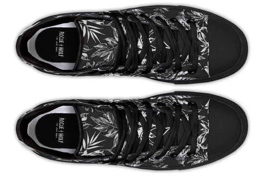 Black Tangle High Tops