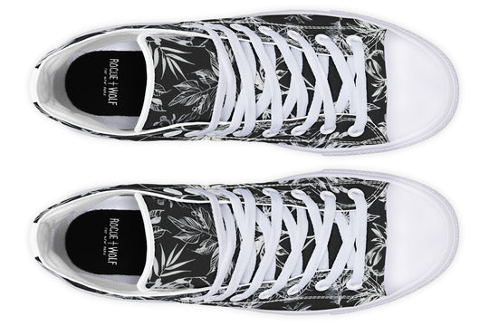 Black Tangle High Tops