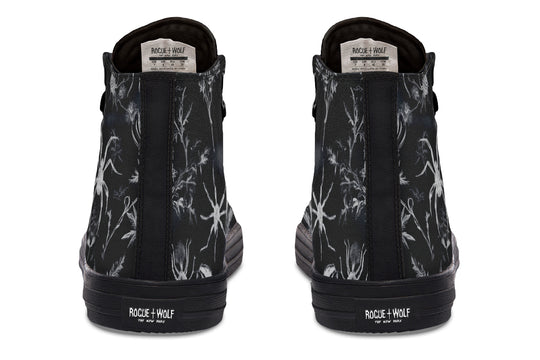 Black Widow Garden High Tops