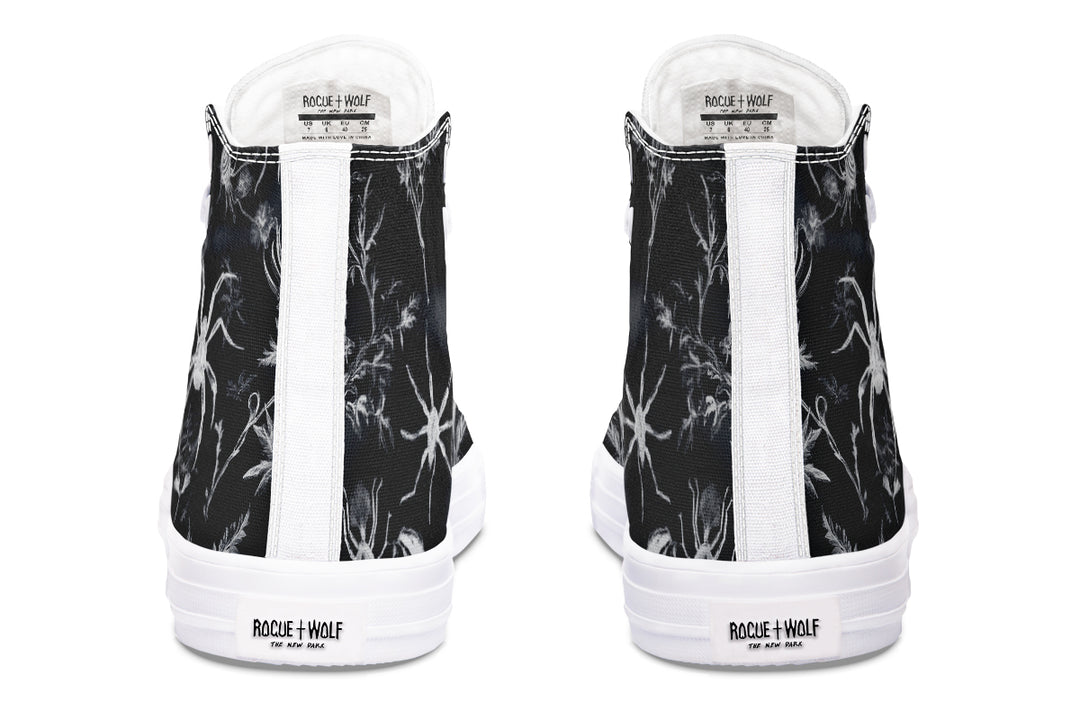 Black Widow Garden High Tops