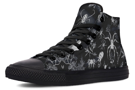 Black Widow Garden High Tops