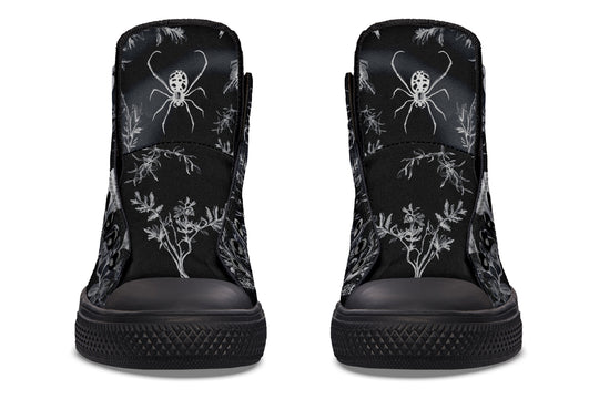Black Widow Garden High Tops