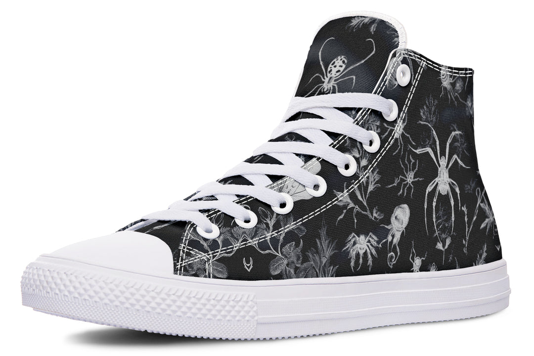 Black Widow Garden High Tops