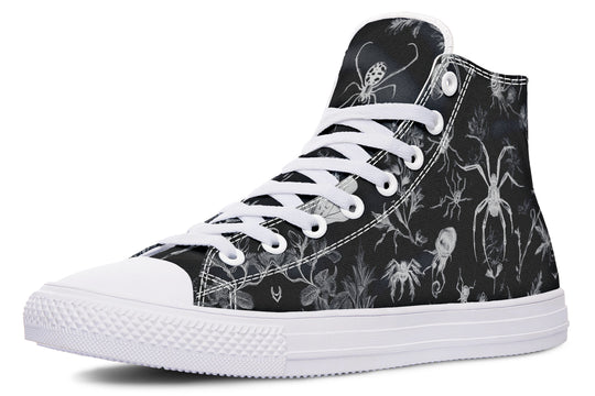 Black Widow Garden High Tops