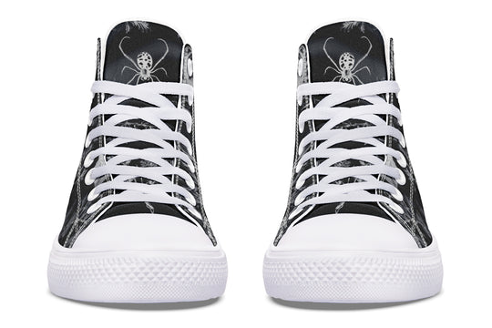 Black Widow Garden High Tops