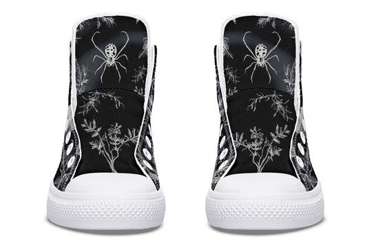 Black Widow Garden High Tops