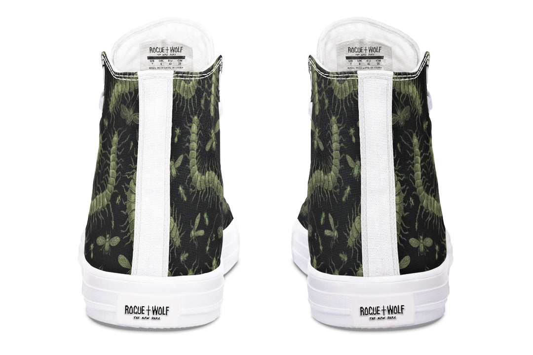 Centipeda Tenebris High Tops