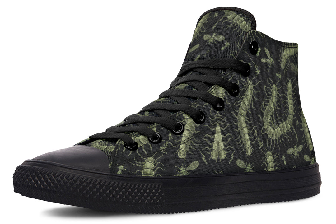Centipeda Tenebris High Tops