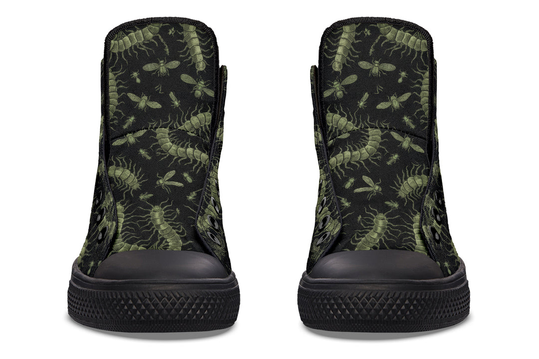 Centipeda Tenebris High Tops