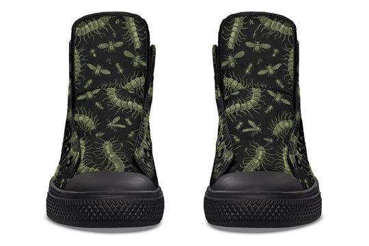 Centipeda Tenebris High Tops