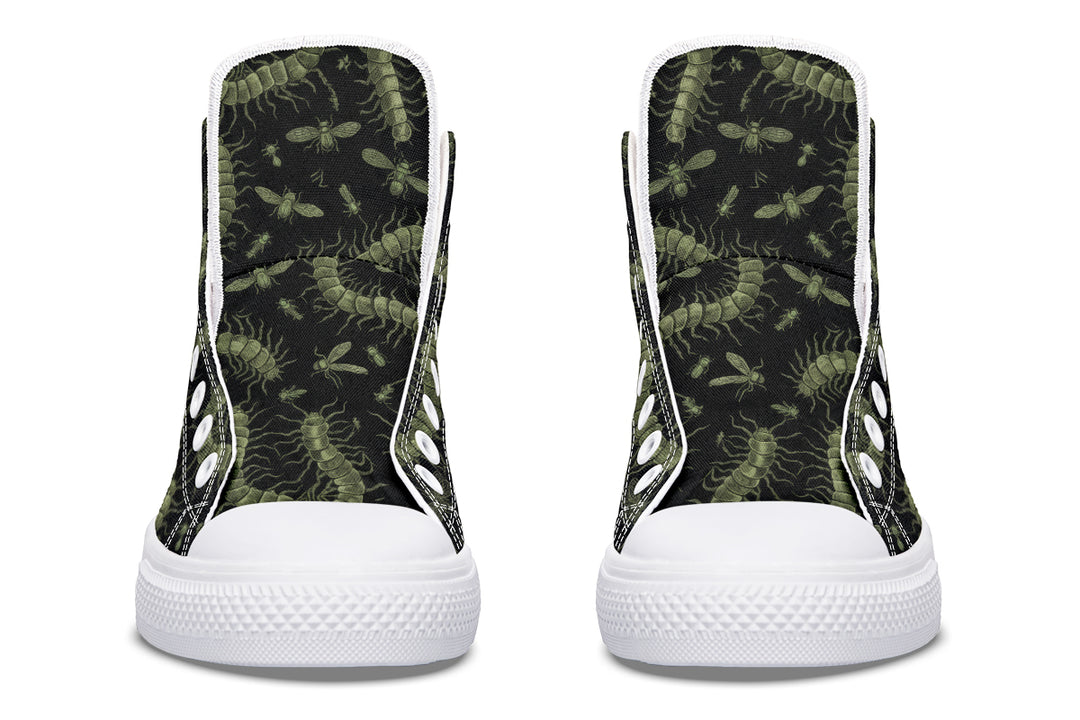 Centipeda Tenebris High Tops