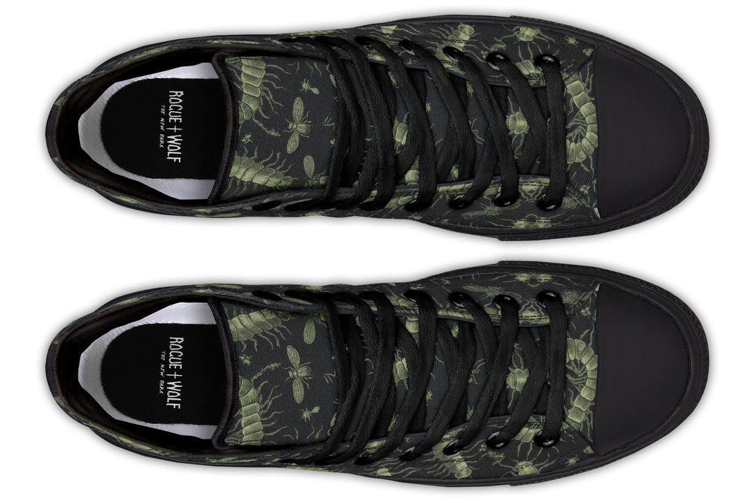 Centipeda Tenebris High Tops