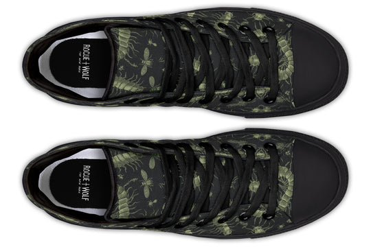 Centipeda Tenebris High Tops
