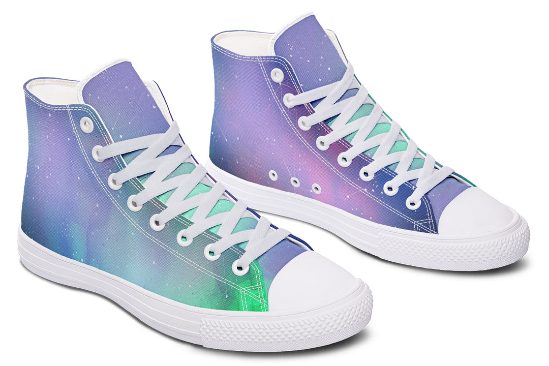 Dawn High Tops - Classic Premium Canvas Shoes with Comfortable and Durable Soles