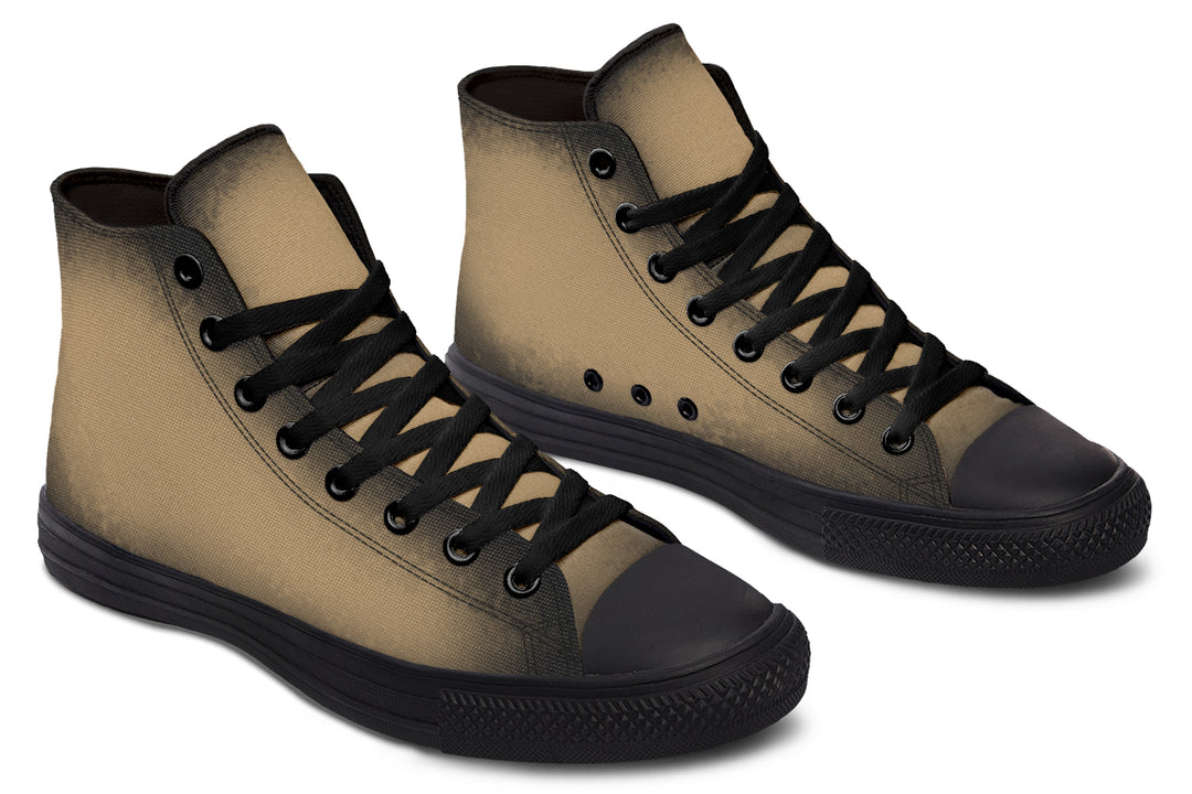 Elder Hide High Tops - Classic Premium Canvas Shoes with Comfortable and Durable Soles