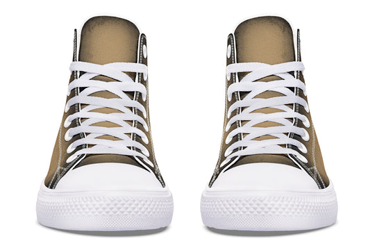 Elder Hide High Tops - Classic Premium Canvas Shoes with Comfortable and Durable Soles