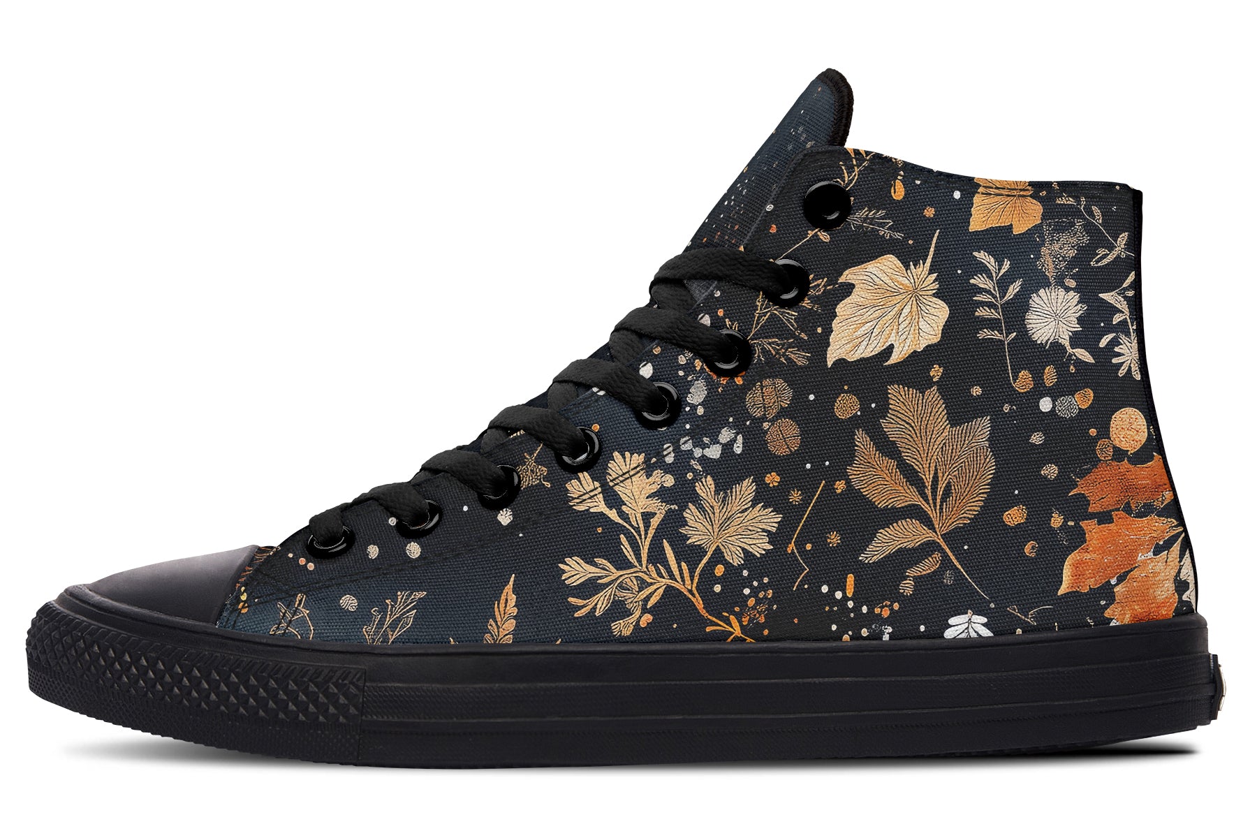 Emberfall High Tops – Rogue + Wolf Vegan Canvas Witchy Sneakers