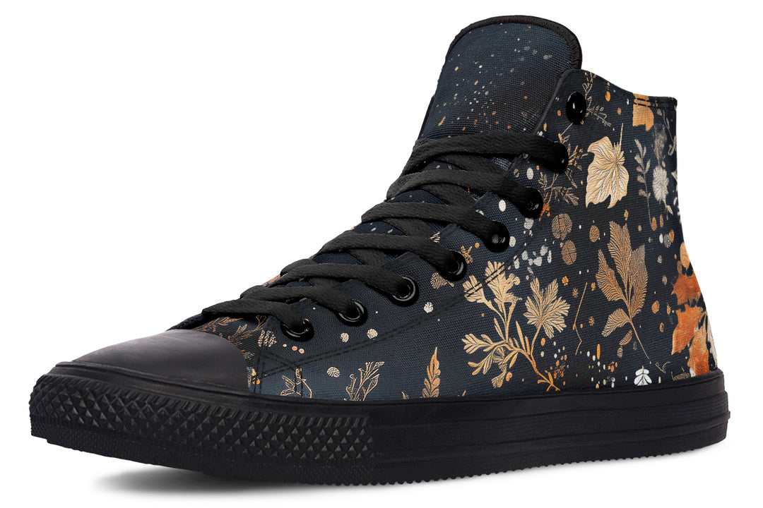 Emberfall High Tops - Classic Premium Canvas Shoes with Comfortable and Durable Soles