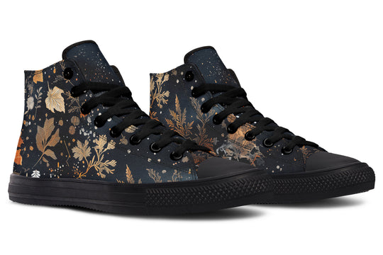 Emberfall High Tops - Classic Premium Canvas Shoes with Comfortable and Durable Soles