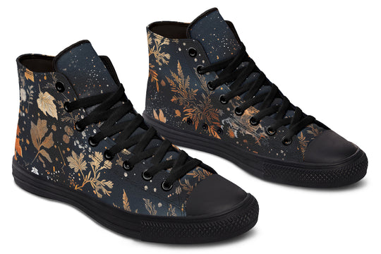 Emberfall High Tops - Classic Premium Canvas Shoes with Comfortable and Durable Soles