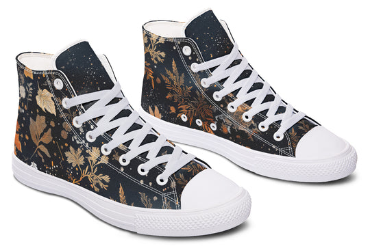 Emberfall High Tops - Classic Premium Canvas Shoes with Comfortable and Durable Soles