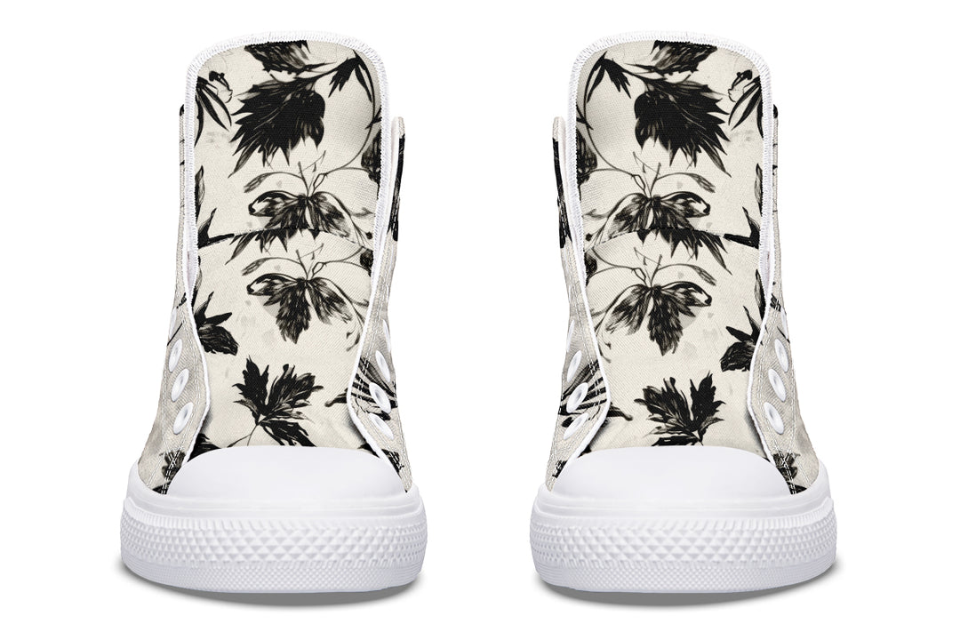 Faded Leaves High Tops