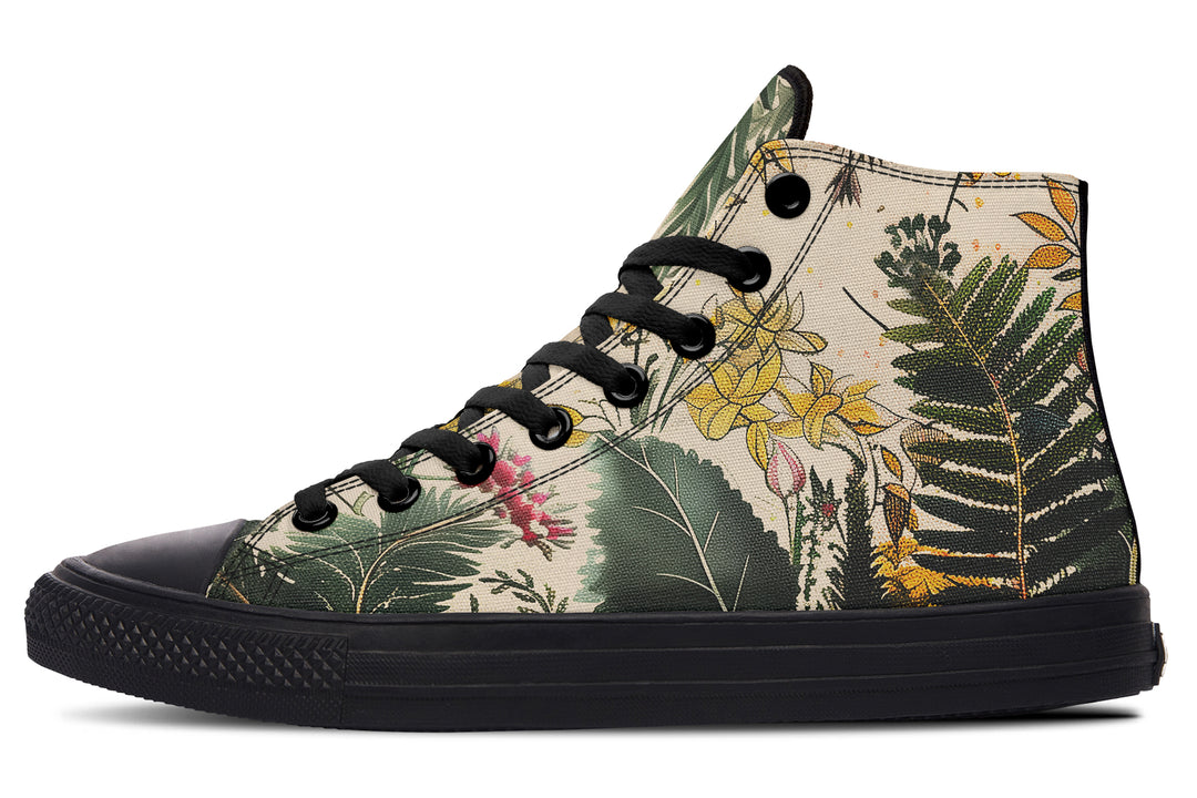 Fernwood High Tops - Classic Premium Canvas Shoes with Comfortable and Durable Soles