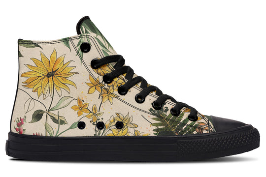 Fernwood High Tops - Classic Premium Canvas Shoes with Comfortable and Durable Soles