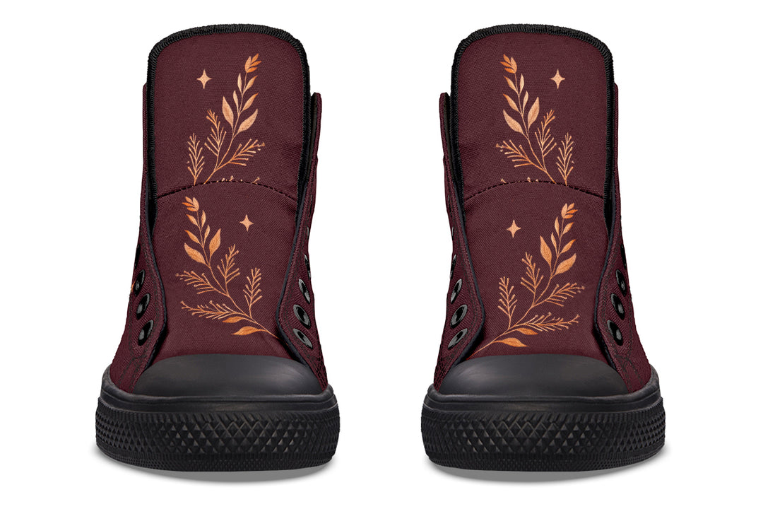 Oxblood Autumnalis High Tops