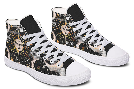 Daystar High Tops - Classic Premium Canvas Shoes with Comfortable and Durable Soles