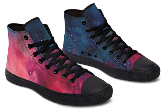 Twilight High Tops - Classic Premium Canvas Shoes with Comfortable and Durable Soles