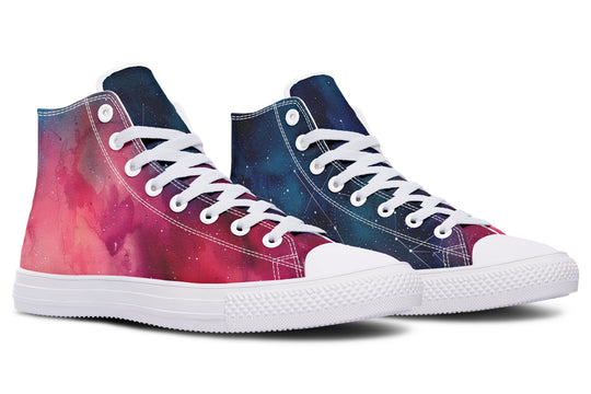 Twilight High Tops - Classic Premium Canvas Shoes with Comfortable and Durable Soles