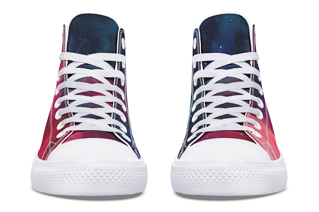 Twilight High Tops - Classic Premium Canvas Shoes with Comfortable and Durable Soles