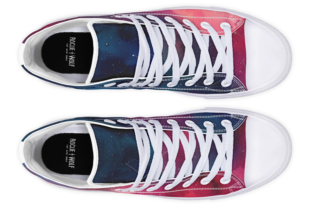 Twilight High Tops - Classic Premium Canvas Shoes with Comfortable and Durable Soles