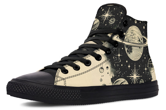 Starwalker High Tops - Classic Premium Canvas Shoes with Comfortable and Durable Soles