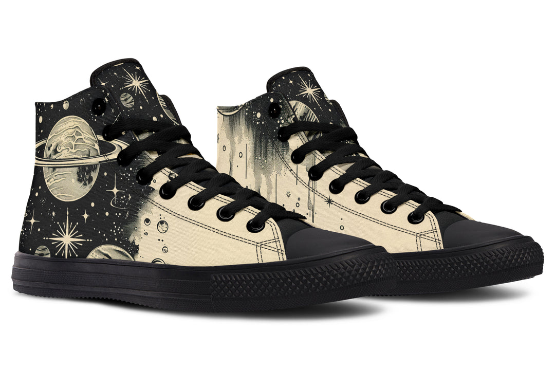 Starwalker High Tops - Classic Premium Canvas Shoes with Comfortable and Durable Soles