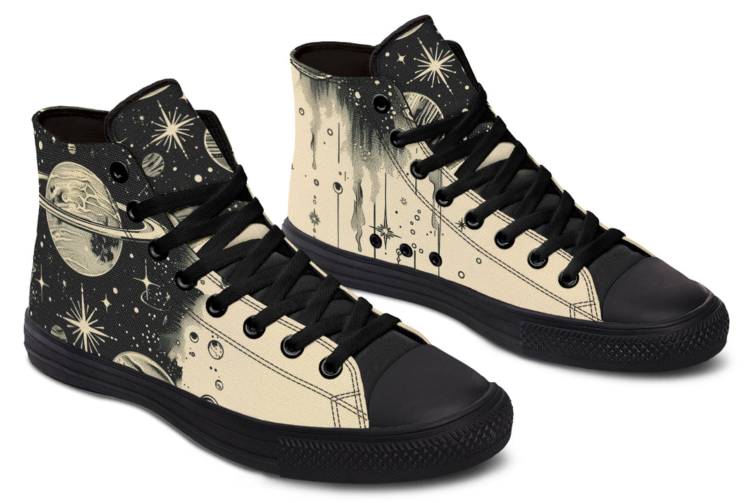 Starwalker High Tops - Classic Premium Canvas Shoes with Comfortable and Durable Soles