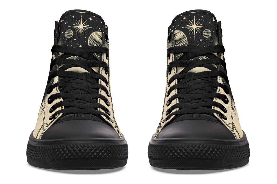 Starwalker High Tops - Classic Premium Canvas Shoes with Comfortable and Durable Soles