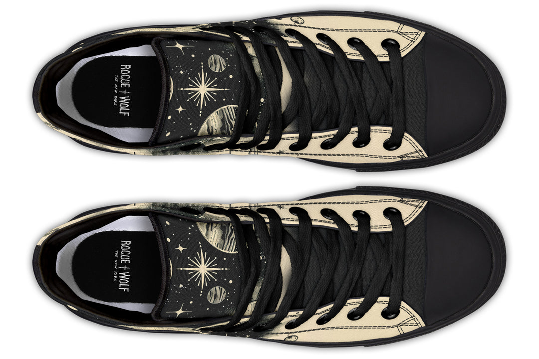 Starwalker High Tops - Classic Premium Canvas Shoes with Comfortable and Durable Soles