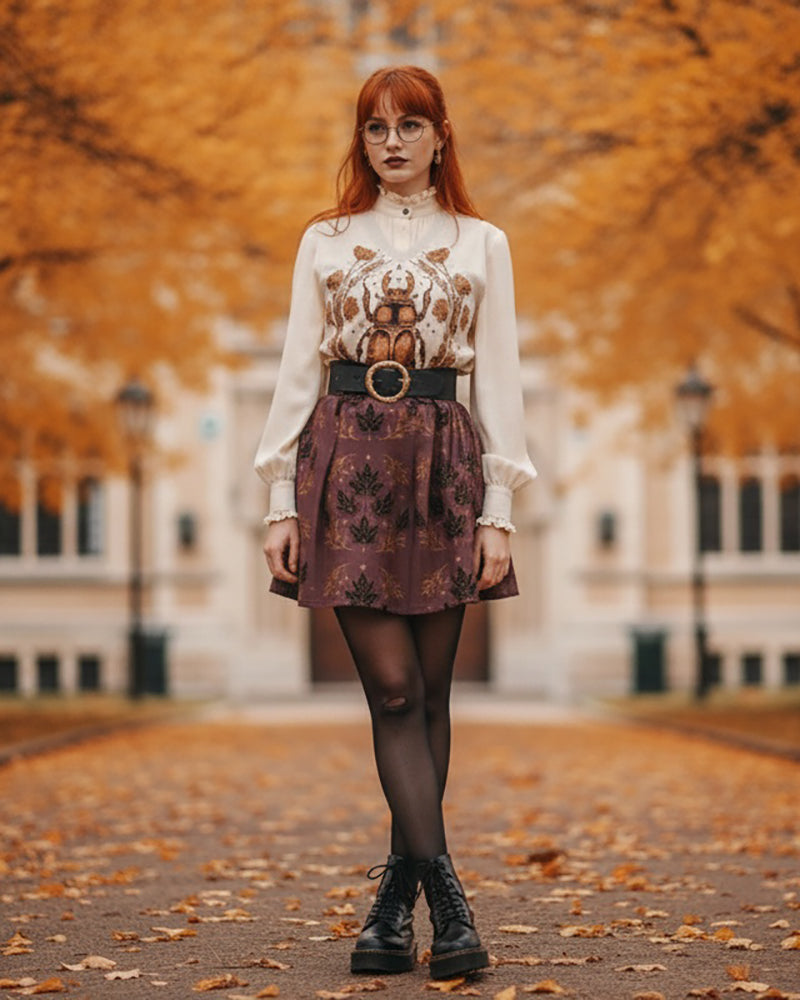 House Scarab Knitted Vest